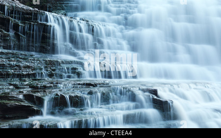 Albion Falls. Cascade waterfall. Hamilton Ontario Canada. Stock Photo
