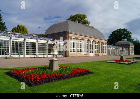 UK,South Yorkshire,Sheffield,Botanical Gardens & The Glass Houses Stock Photo