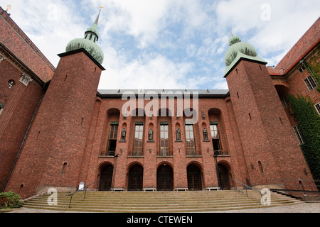 courtyard  of Stockholm City Hall, Sweden Stock Photo