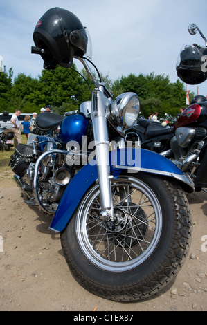 Motorcycle Harley-Davidson Springer Classic Stock Photo