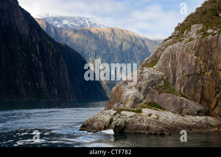 Scenery of Milford Sound, New Zealand
