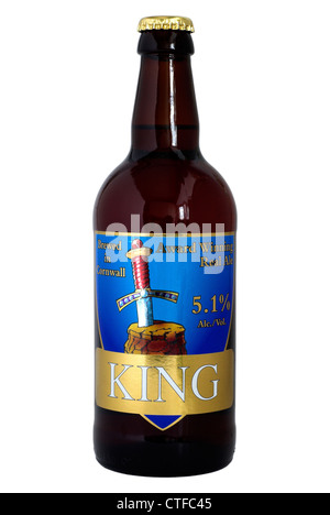 Keltek King bottled beer - current @ 2012. Stock Photo