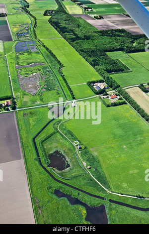 The Netherlands, The former island of Schokland. UNESCO World Heritage Site. Stock Photo