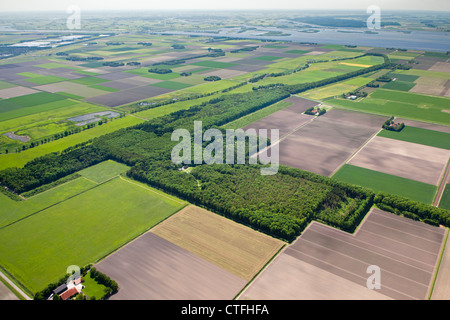 The Netherlands, The former island of Schokland. UNESCO World Heritage Site. Stock Photo