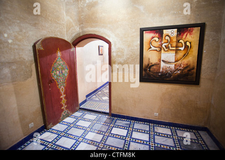 Morocco, Marrakech Medina, Museum. Stock Photo