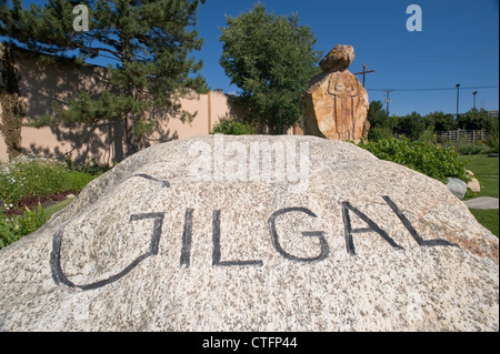 Gilgal Garden, designated as a 'visionary art environment', is filled with unusual symbolic statuary associated with Mormonism. Stock Photo