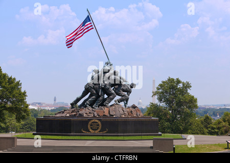 Iwo Jima memorial - Washington, DC Stock Photo