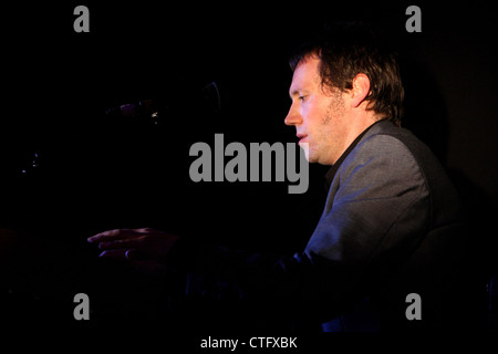 Joel White keyboard player Stock Photo