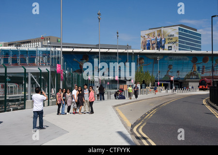 Stratford East London Olympic 2012 area Stock Photo