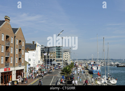 Poole Quay Dorset England Stock Photo