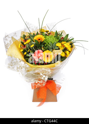 bouquet of flowers isolated on a white background Stock Photo - Alamy