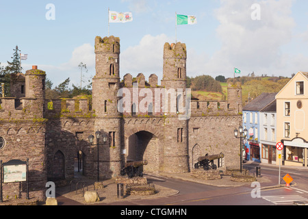 Macroom, West Cork, Ireland. The Castle Stock Photo