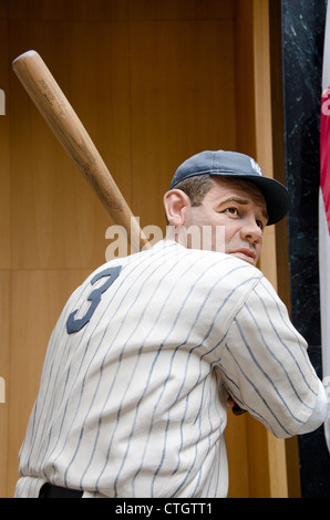 New York Yankees jersey worn by Babe Ruth (George Herman Ruth), National  Baseball Hall of Fame and Museum , Cooperstown, United States Stock Photo -  Alamy