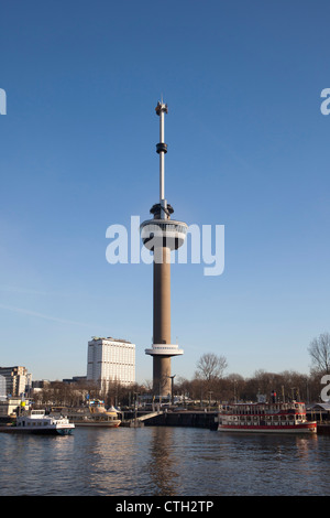 The Netherlands, Rotterdam, Euromast Tower. Stock Photo