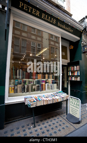 Peter Ellis Bookseller bookshop, Cecil Court Trader's Association, London, England, UK