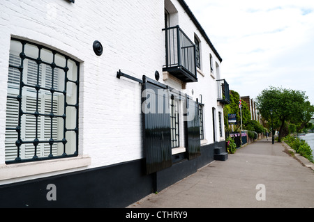 House, Strand on the Green, London, UK Stock Photo