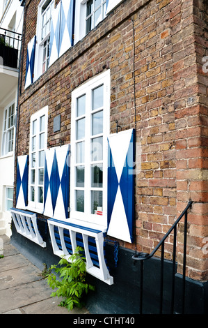 House, Strand on the Green, London, UK Stock Photo