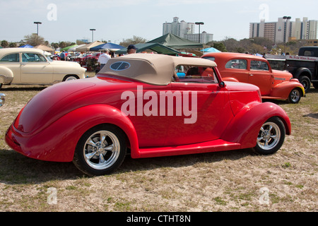 Run To The Sun Car Show Stock Photo