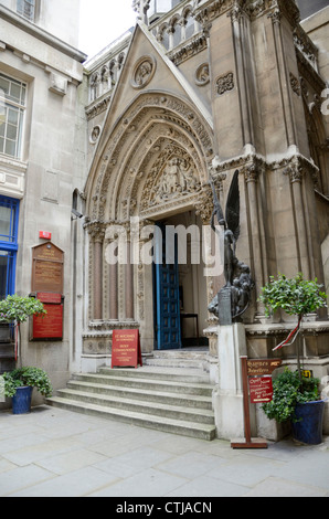 The Parish Church of St Michael in Cornhill, London, UK Stock Photo