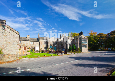 Renovated cottages attached to The Fox House Inn in the Peak District