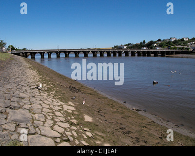 Bideford Long Bridge, North Devon, UK Stock Photo