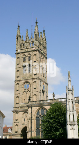 St Marys Collegiate church Warwick Warwickshire England UK Stock Photo