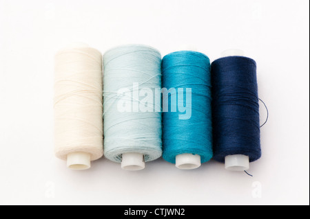 Sewing threads Stock Photo