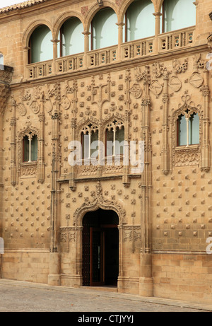 Spain, Andalusia, Baeza, Palacio de Jabalquinto, palace, Stock Photo