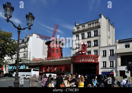 Moulin Rouge, Paris, Cabaret Stock Photo