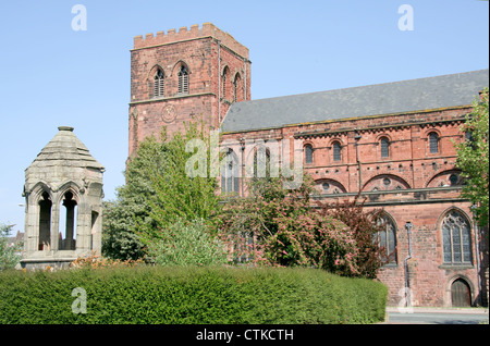 Shrewsbury Abbey Shropshire England UK Stock Photo