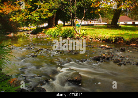 Owenriff River; Oughterard, County Galway, Connacht Region, Ireland ...