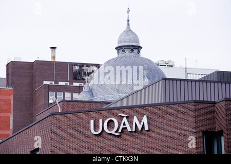 Université du Québec à Montréal  (University of Quebec in Montreal). Stock Photo