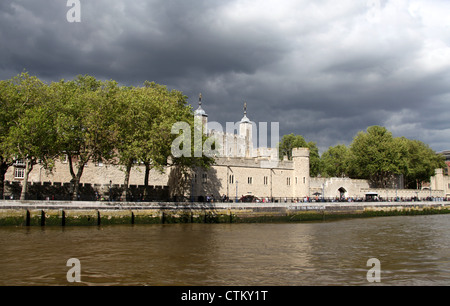 Her Majestys Royal Palace and Fortress known as the Tower of London Stock Photo