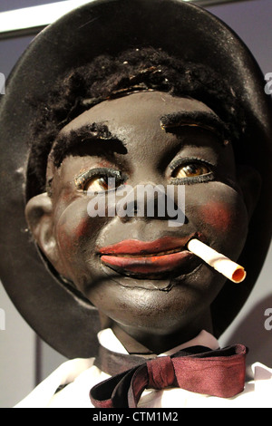A motorised puppet from the Musée Des Automates, La Rochelle (the museum of automata) Stock Photo
