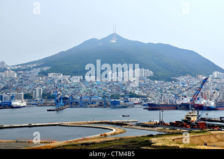 Port Busan South Korea Stock Photo