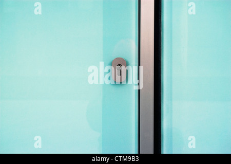 Architectural detail of a building's facade. Stock Photo