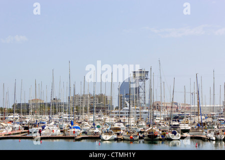 Barcelona, Spain. Port Vell. Stock Photo