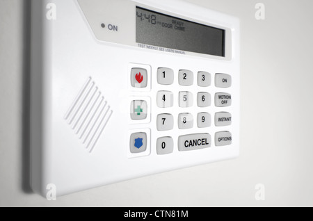 Home Security Alarm System Stock Photo