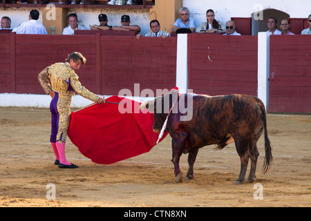 Spanish bullfighter Manuel Diaz Gonzalez El Cordobes. 21 July 2012, La Linea de la Concepcion, Spain. Stock Photo