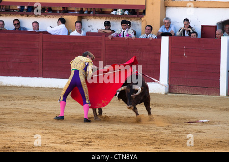 Spanish bullfighter Manuel Diaz Gonzalez El Cordobes. 21 July 2012, La Linea de la Concepcion, Spain. Stock Photo