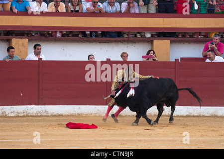 Spanish bullfighter Manuel Diaz Gonzalez El Cordobes. 21 July 2012, La Linea de la Concepcion, Spain. Stock Photo