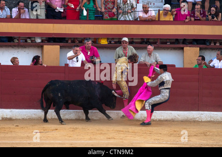 Spanish bullfighter Manuel Diaz Gonzalez El Cordobes. 21 July 2012, La Linea de la Concepcion, Spain. Stock Photo