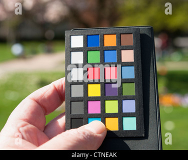 ColorChecker Color Rendition Chart for photo and video Stock Photo - Alamy