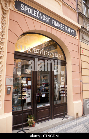 Franz Kafka Society Bookshop Široká street Josefov (Jewish town / district) Prague Czech Republic Europe Stock Photo