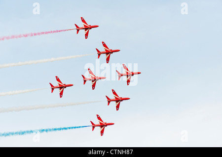 The Red Arrows Stock Photo