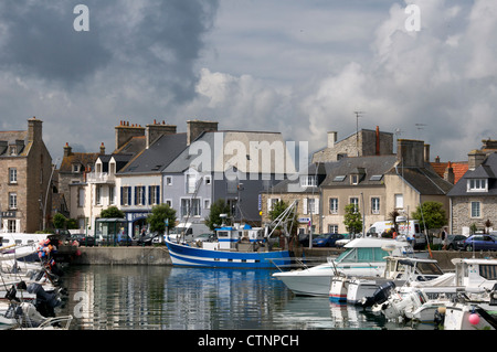 Waterfront St Vaast la Hougue Cherbourg Peninsular Normandy France Stock Photo