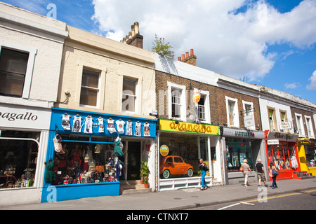 Pembridge Road, Notting Hill, London, England, UK Stock Photo
