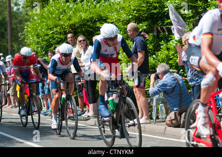 Mens Olympic cycling 2012, road race Stock Photo
