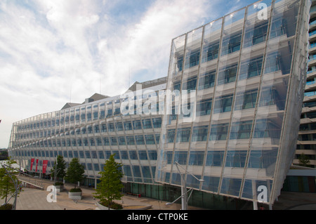 Unilever headquarters building (2009) HafenCity district Hamburg Germany Europe Stock Photo