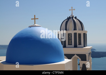 church on Santorin Stock Photo